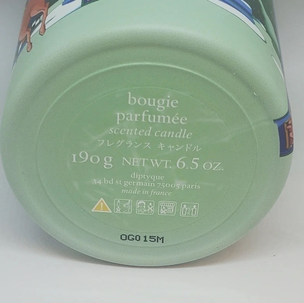 Empty Diptyque Moonlit Fir rare candle holder